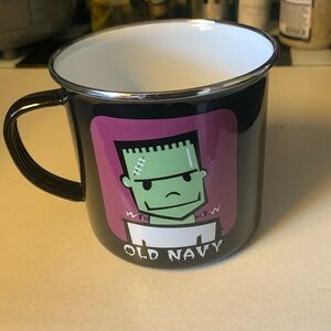 Old Navy Halloween metal coffee mug 🎃